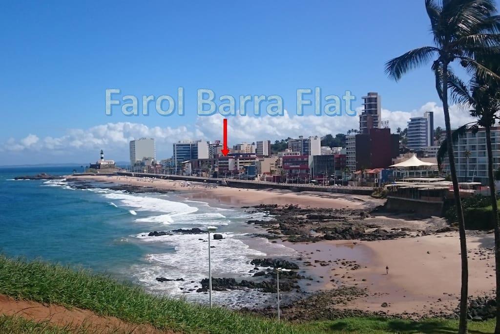 Apartamento Farol Barra Flat Salvador de Bahía Exterior foto
